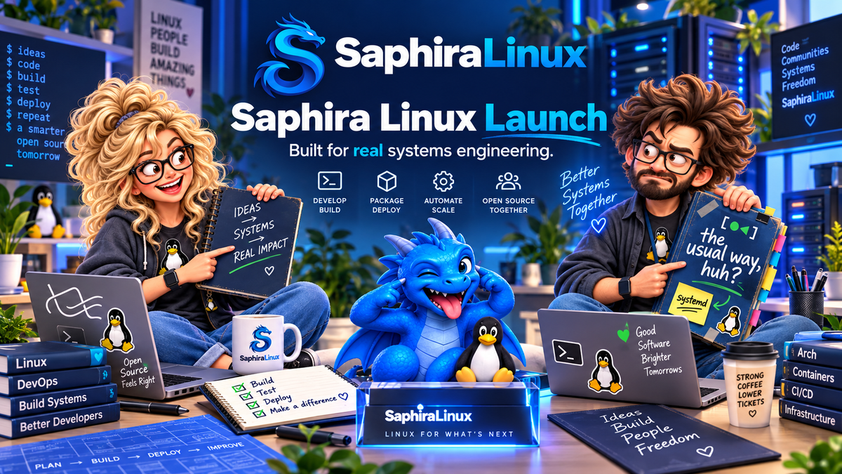 Saphira Linux: a musl distribution built from source